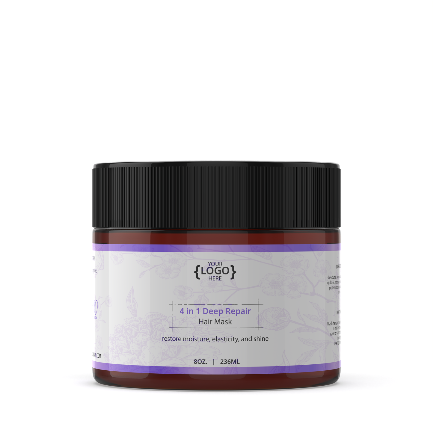 4 In 1 Deep Repair Hair Mask- 8 oz