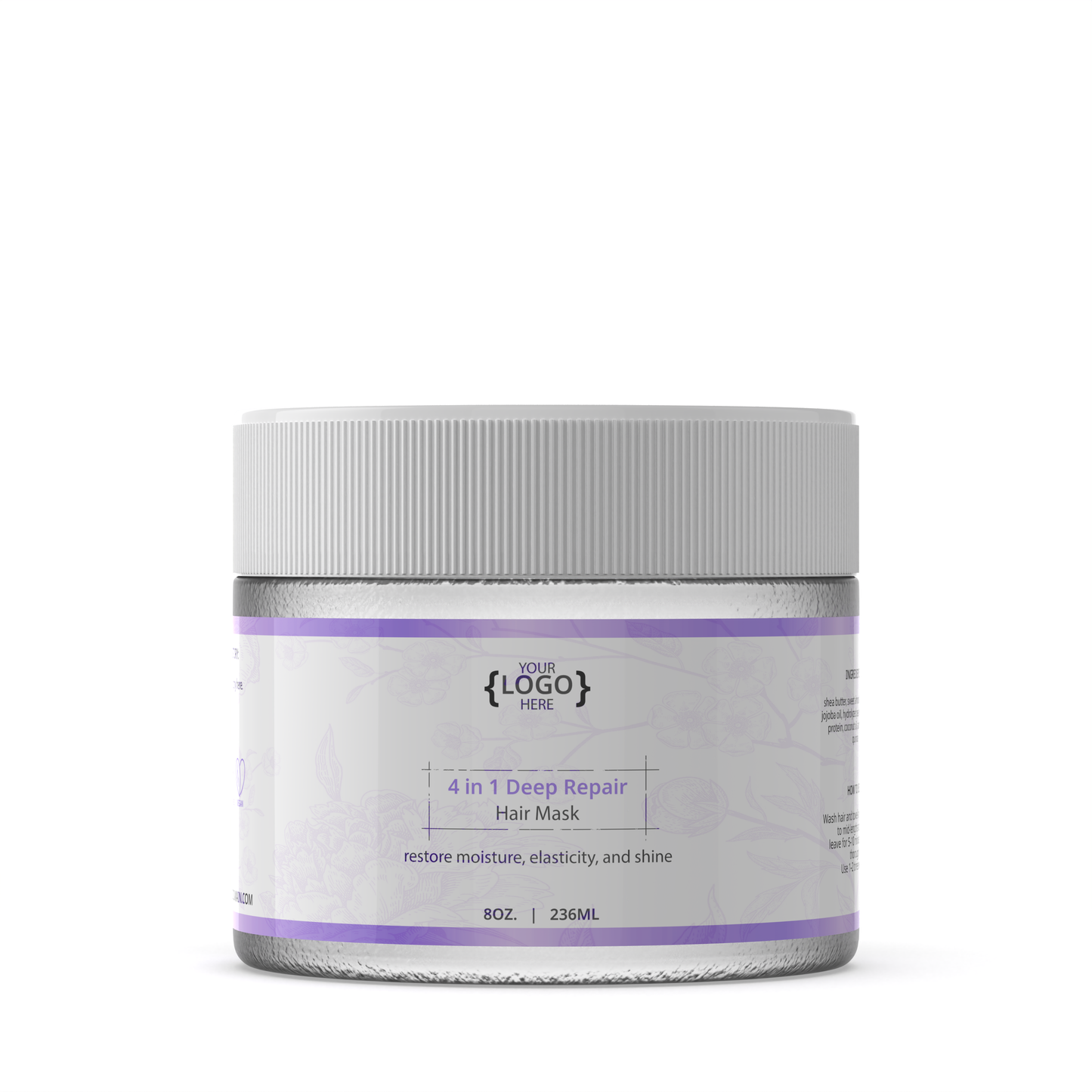 4 In 1 Deep Repair Hair Mask- 8 oz