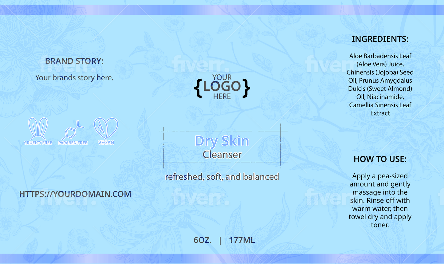 Dry Skin Cleanser - 6 oz