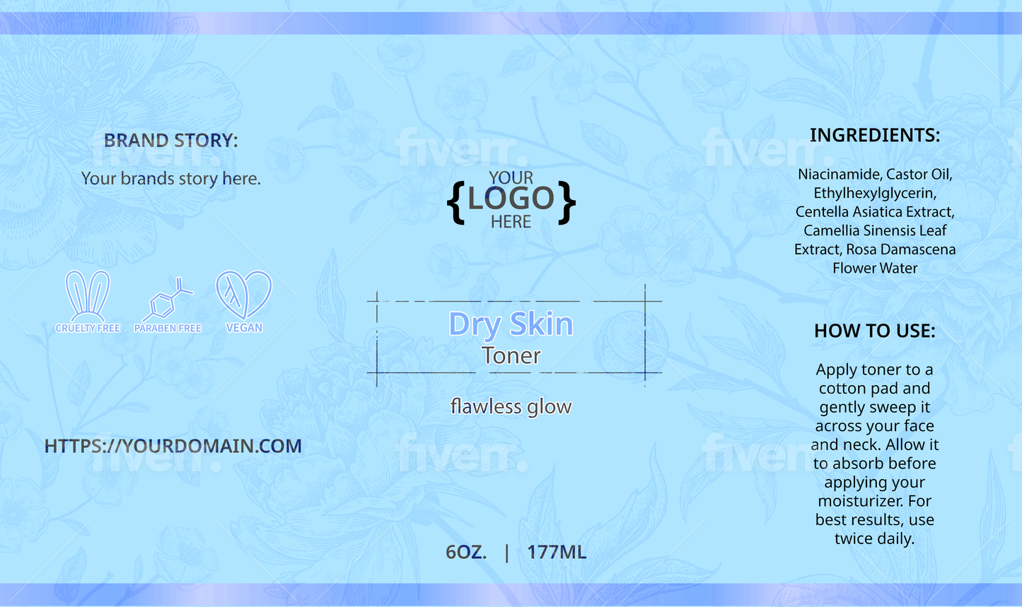 Dry Skin Toner - 6 oz