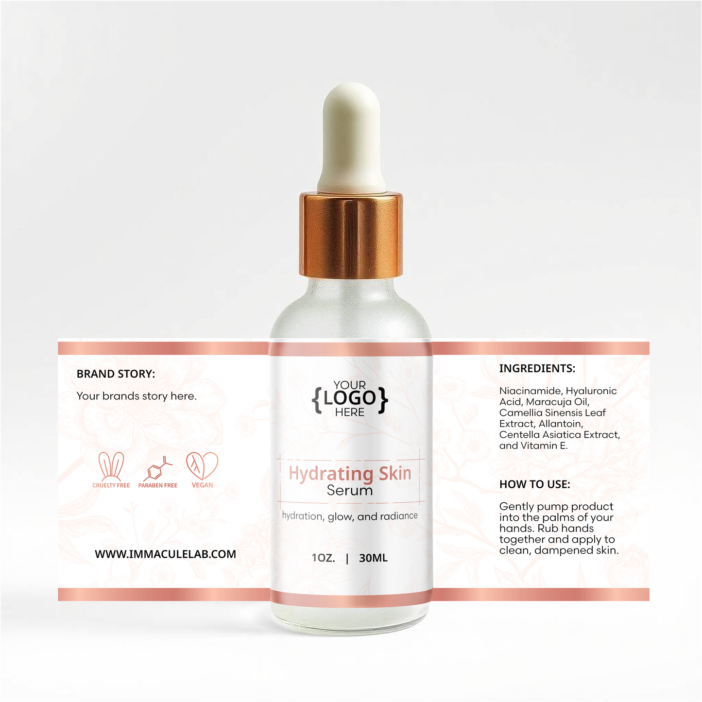 Hydrating Skin Serum - 1 oz