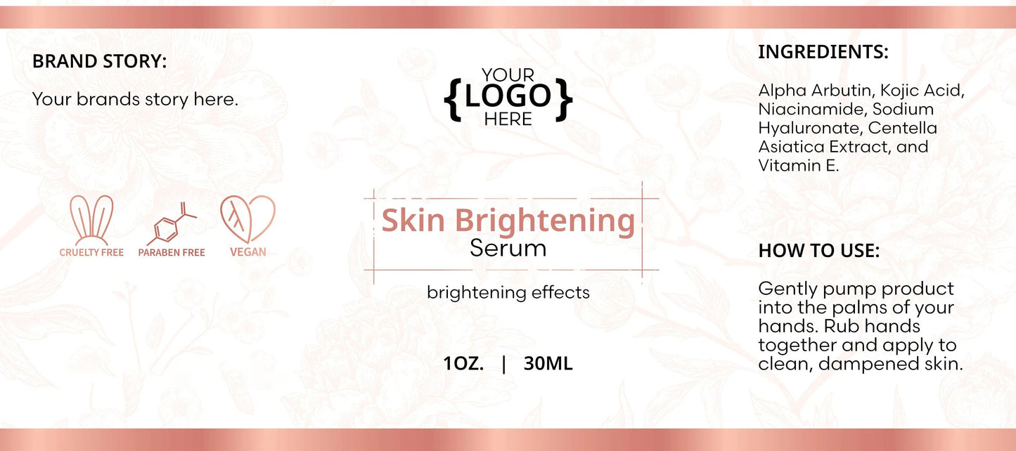 Skin Brightening Serum - 1 oz