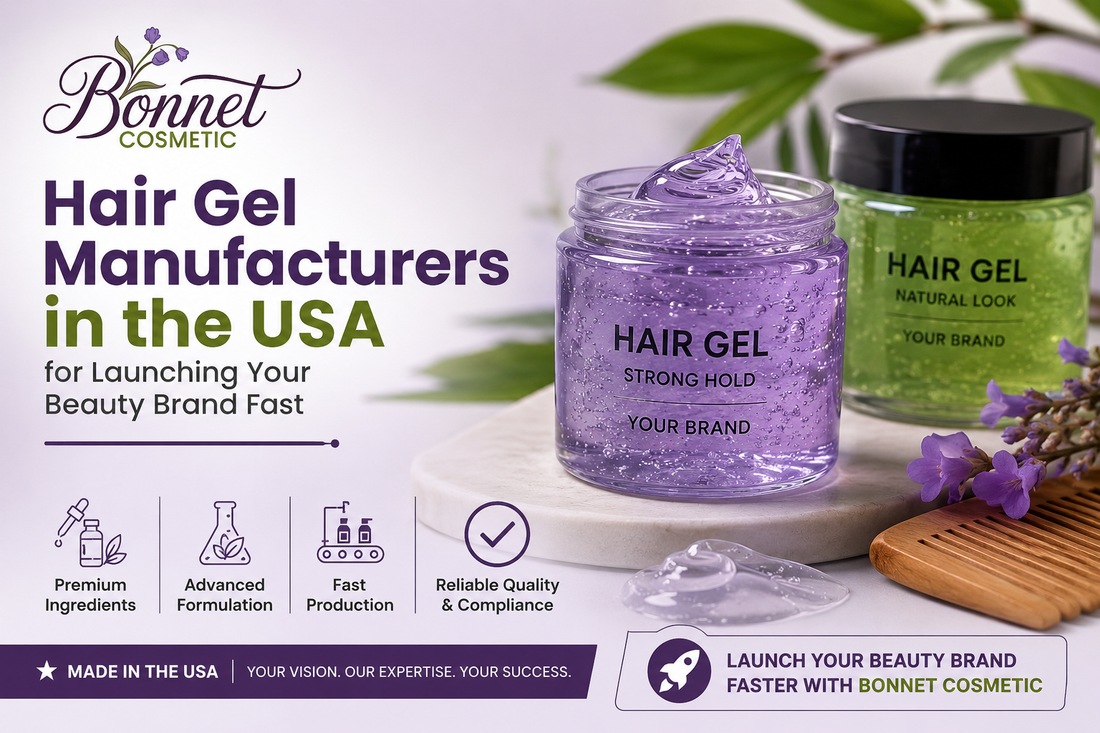 Hair Gel Manufacturers in the USA for Launching Your Beauty Brand Fast