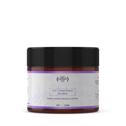 4 In 1 Deep Repair Hair Mask- 8 oz