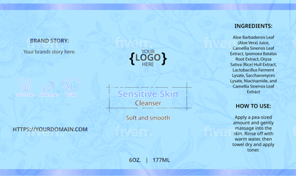 Sensitive Skin Cleanser - 6 oz