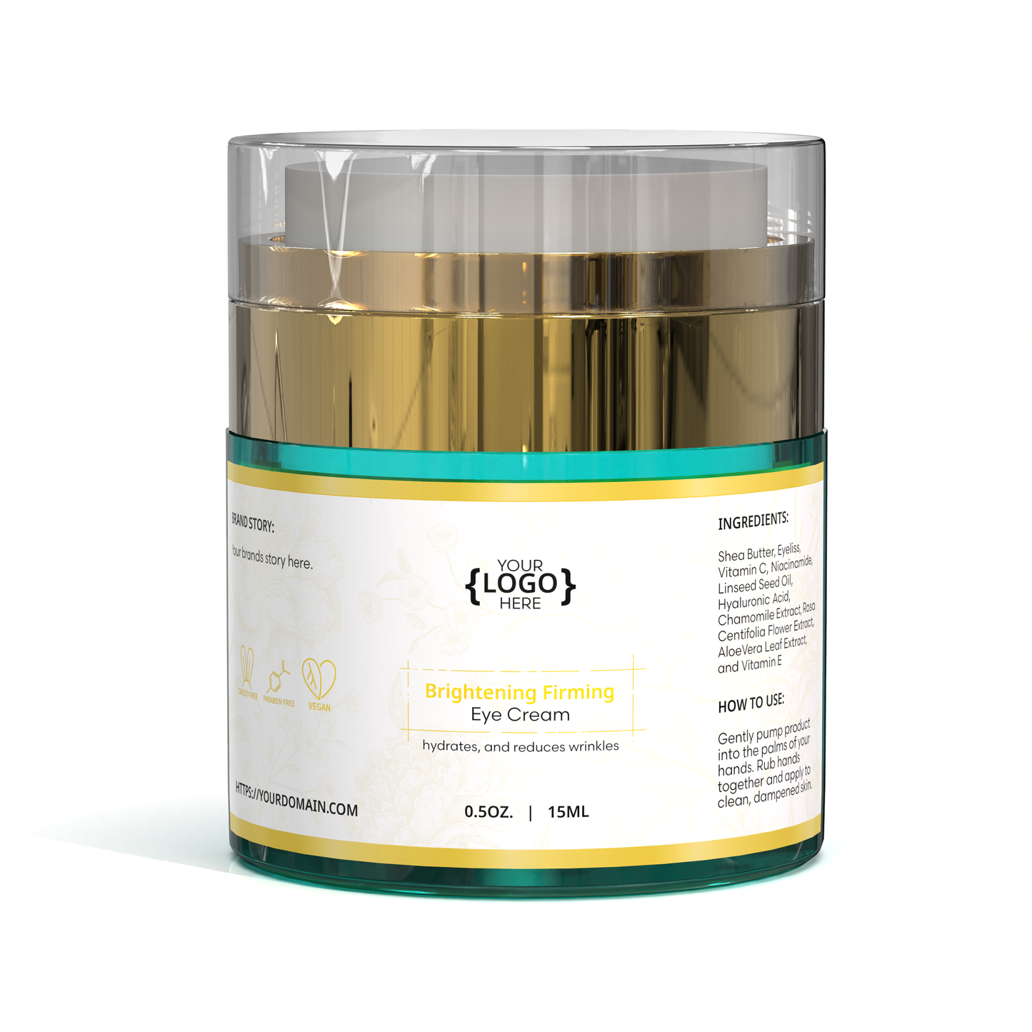 Brightening Firming Eye Cream - 0.5 oz