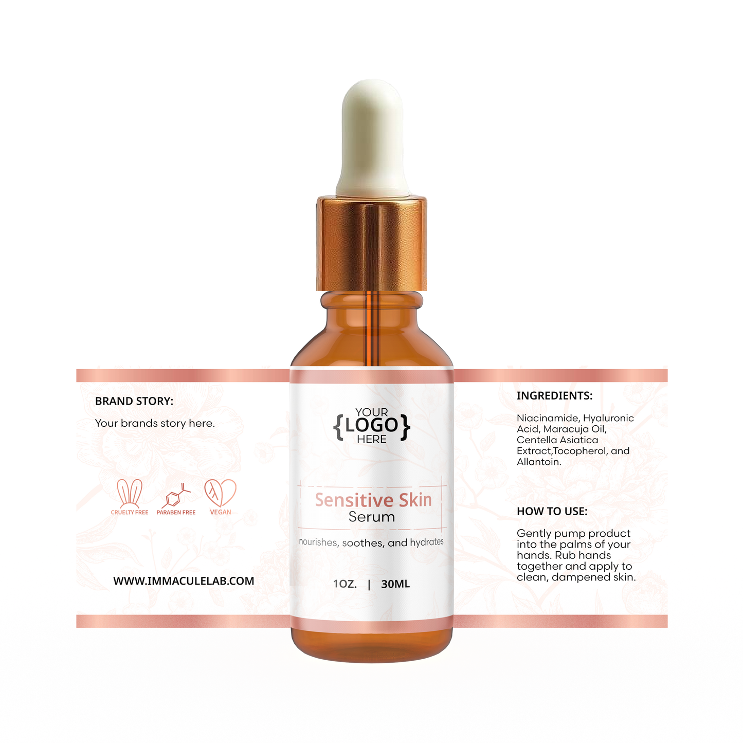 Sensitive Skin Serum - 1 oz