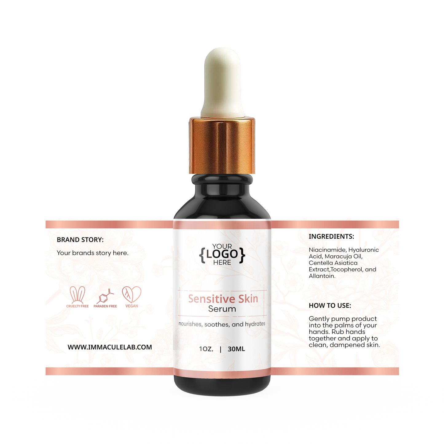 Sensitive Skin Serum - 1 oz