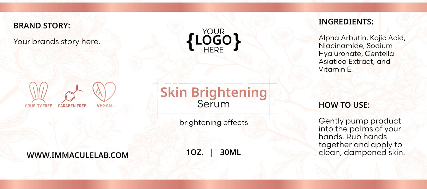 Skin Brightening Serum - 1 oz