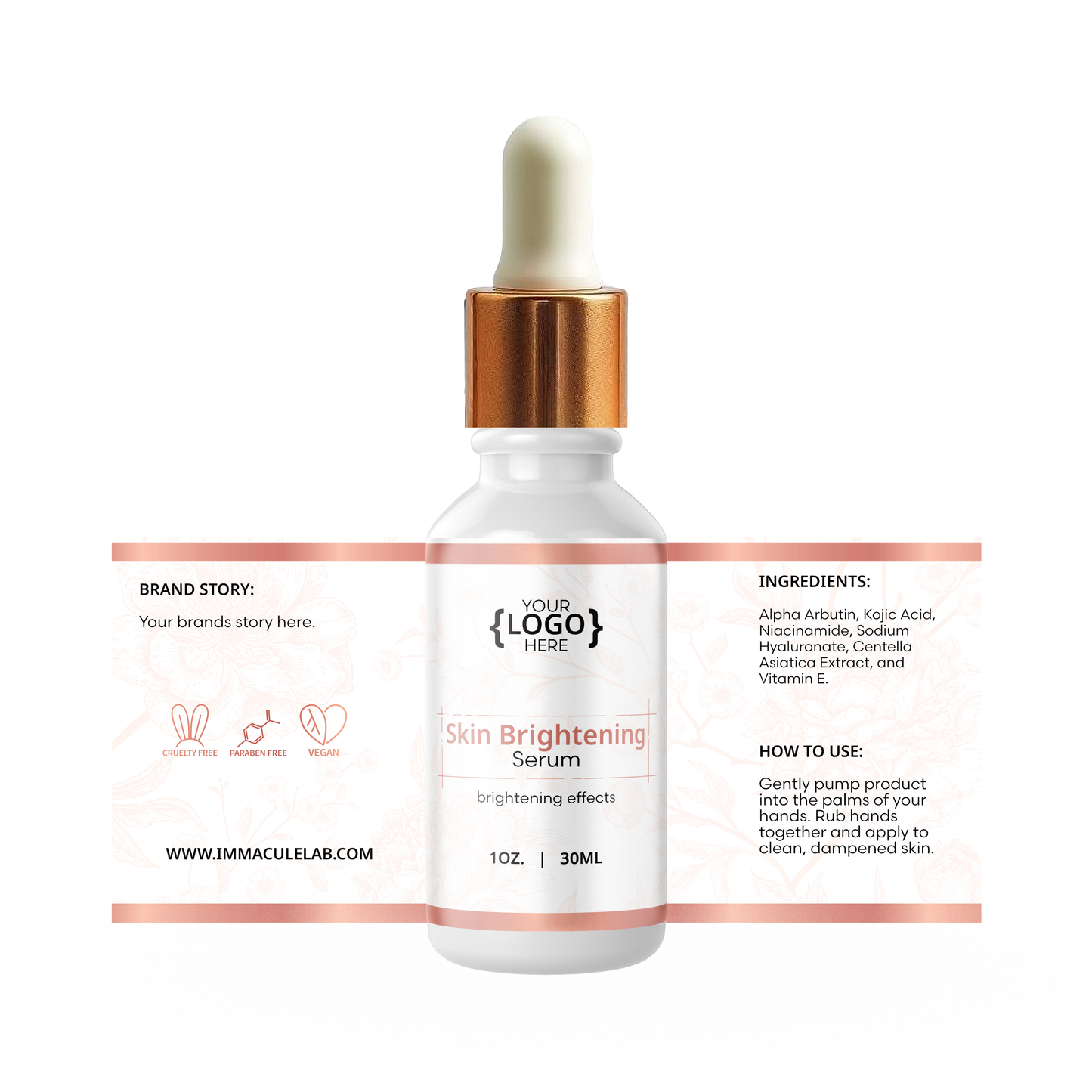 Skin Brightening Serum - 1 oz